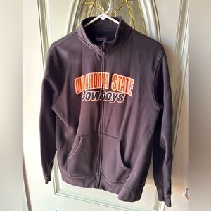Oklahoma State Zip Up Sweatshirt Jacket